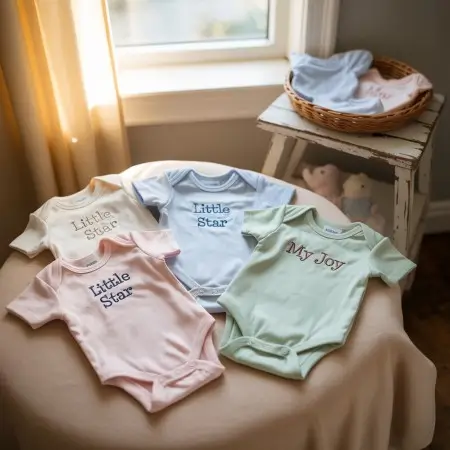 Personalized Embroidered Onesies